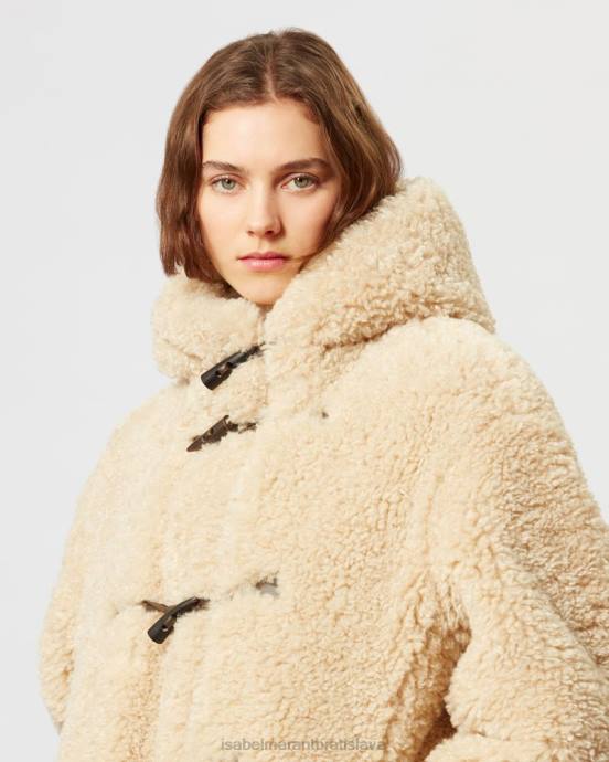 Isabel Marant ženy florénsky kabát V6XH328 oblečenie ecru