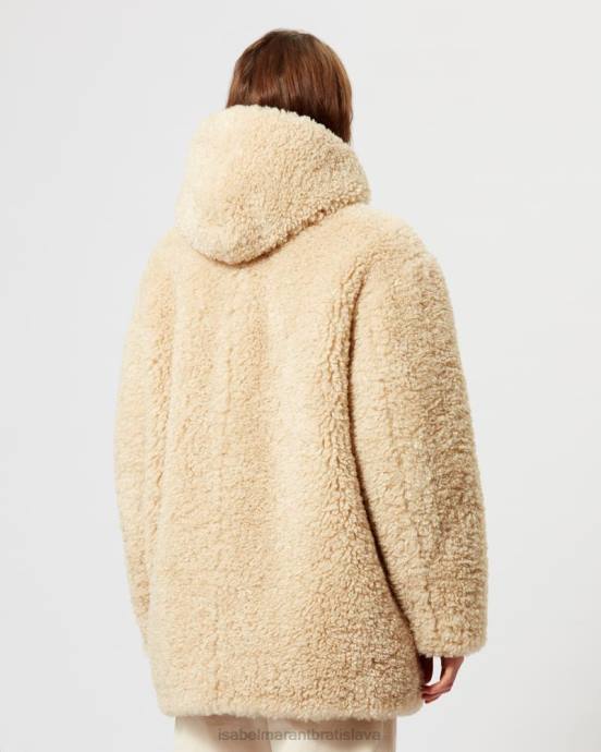 Isabel Marant ženy florénsky kabát V6XH328 oblečenie ecru