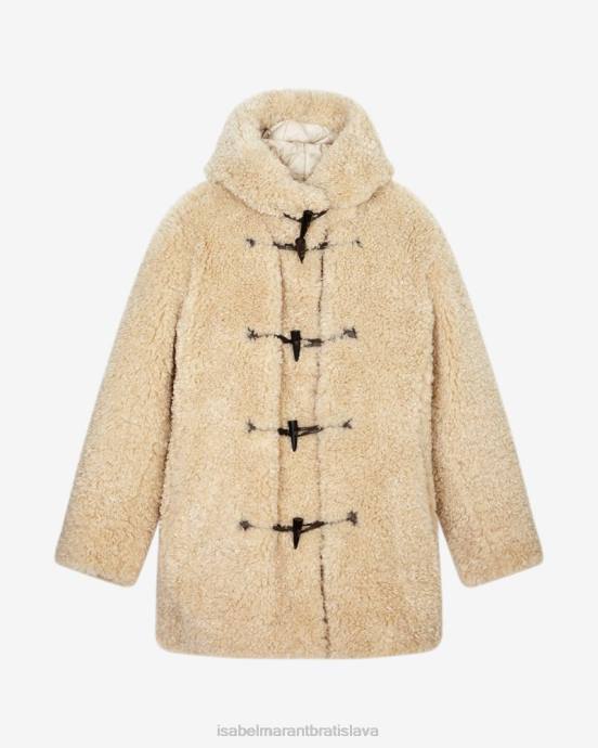 Isabel Marant ženy florénsky kabát V6XH328 oblečenie ecru