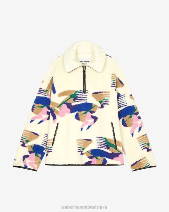 Isabel Marant ženy páperová bunda marner V6XH358 oblečenie ecru