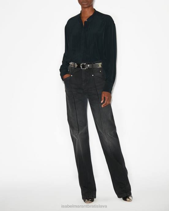 Isabel Marant ženy amel top V6XH161 oblečenie čierna