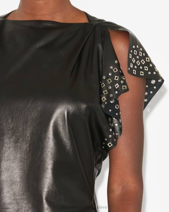 Isabel Marant ženy fadilea top V6XH209 oblečenie neónová modrá