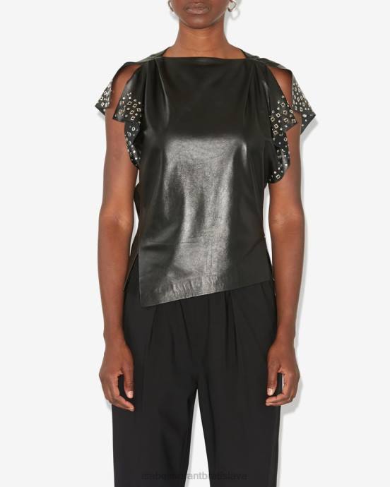 Isabel Marant ženy fadilea top V6XH209 oblečenie neónová modrá