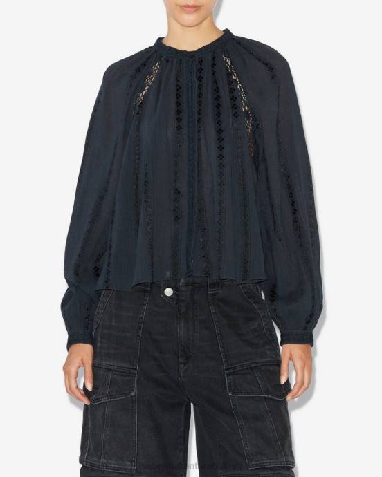 Isabel Marant ženy košeľa janelle V6XH457 oblečenie čierna