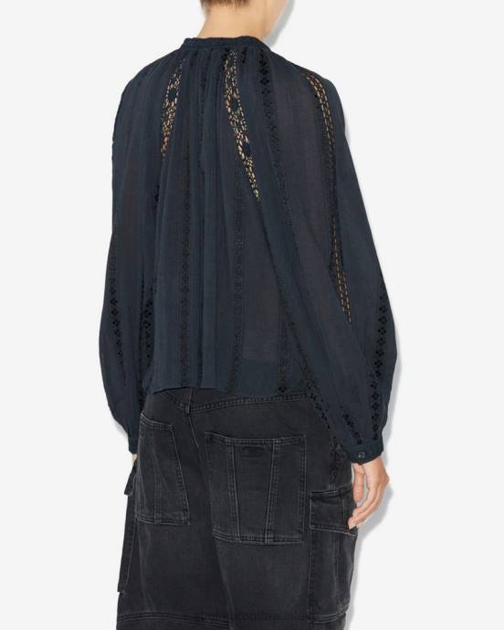 Isabel Marant ženy košeľa janelle V6XH457 oblečenie čierna