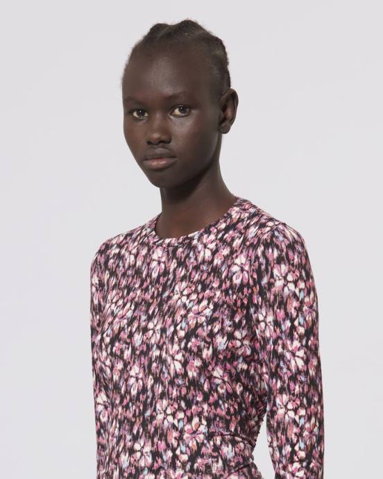 Isabel Marant ženy leonio top V6XH475 oblečenie polnočná/ružová