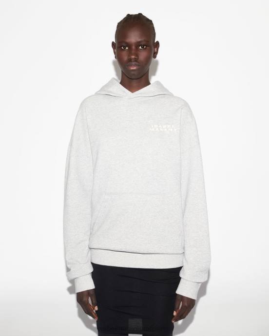Isabel Marant ženy Mikina s kapucňou s logom Scott V6XH260 oblečenie farba