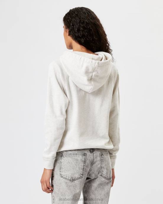 Isabel Marant ženy malibu mikina s kapucňou V6XH411 oblečenie ecru