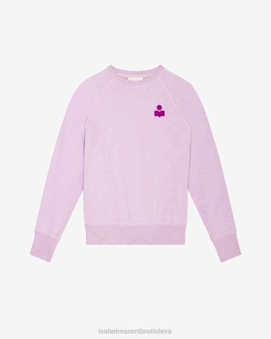 Isabel Marant ženy mikina s logom milla V6XH409 oblečenie lila/fialová