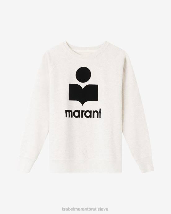 Isabel Marant ženy mikina s logom milly V6XH379 oblečenie ecru