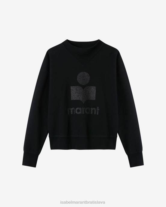 Isabel Marant ženy mikina s logom moby V6XH364 oblečenie čierna