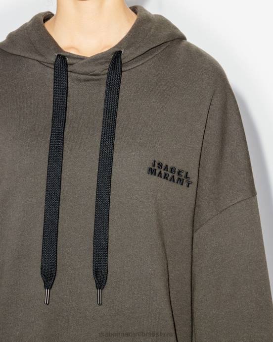 Isabel Marant ženy mikina s logom solena V6XH258 oblečenie farba