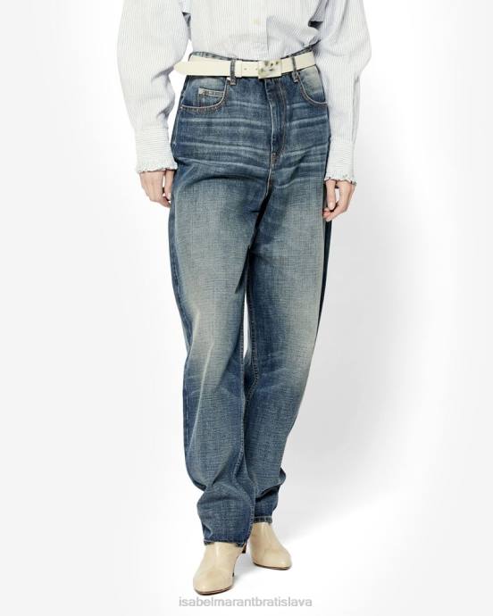 Isabel Marant ženy corsysr oversized džínsy V6XH701 oblečenie Modrá