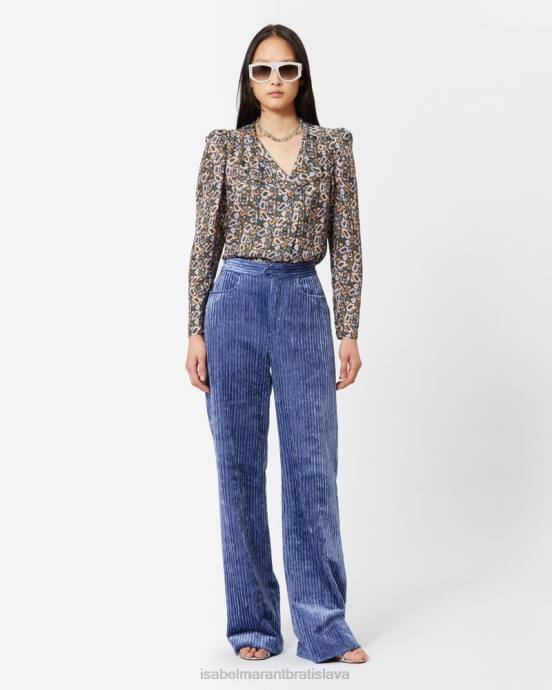 Isabel Marant ženy daryl nohavice V6XH301 oblečenie levanduľa