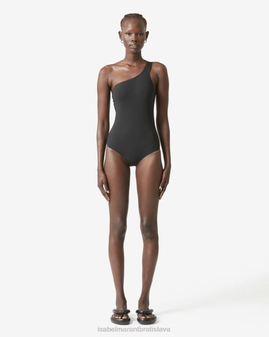 Isabel Marant ženy jednodielne šalviové plavky V6XH702 oblečenie čierna