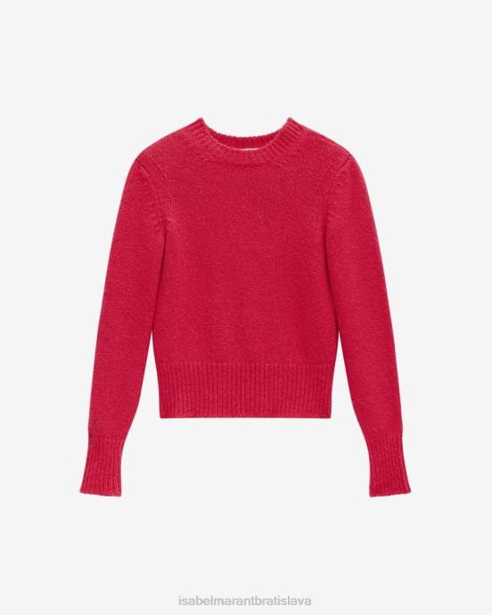 Isabel Marant ženy sveter erwany z alpaky V6XH282 oblečenie fuchsiová