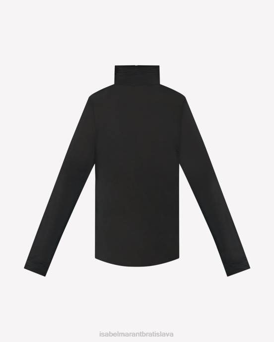 Isabel Marant ženy Joyela jersey tričko V6XH251 oblečenie čierna