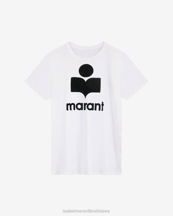 Isabel Marant ženy tričko s logom zewel V6XH429 oblečenie biely