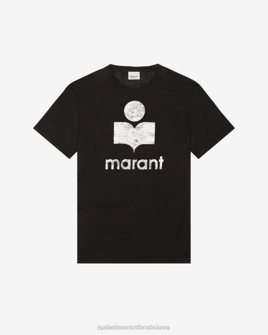 Isabel Marant ženy tričko s logom zewel V6XH453 oblečenie čierna