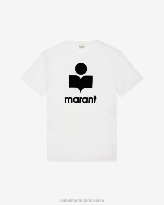 Isabel Marant ženy tričko s logom zewel V6XH455 oblečenie biely